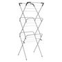 Voir la diapositive 3 : Metaltex Metaltex Support de sechage a 3 niveaux Tec Concerto Slim 9,5 m