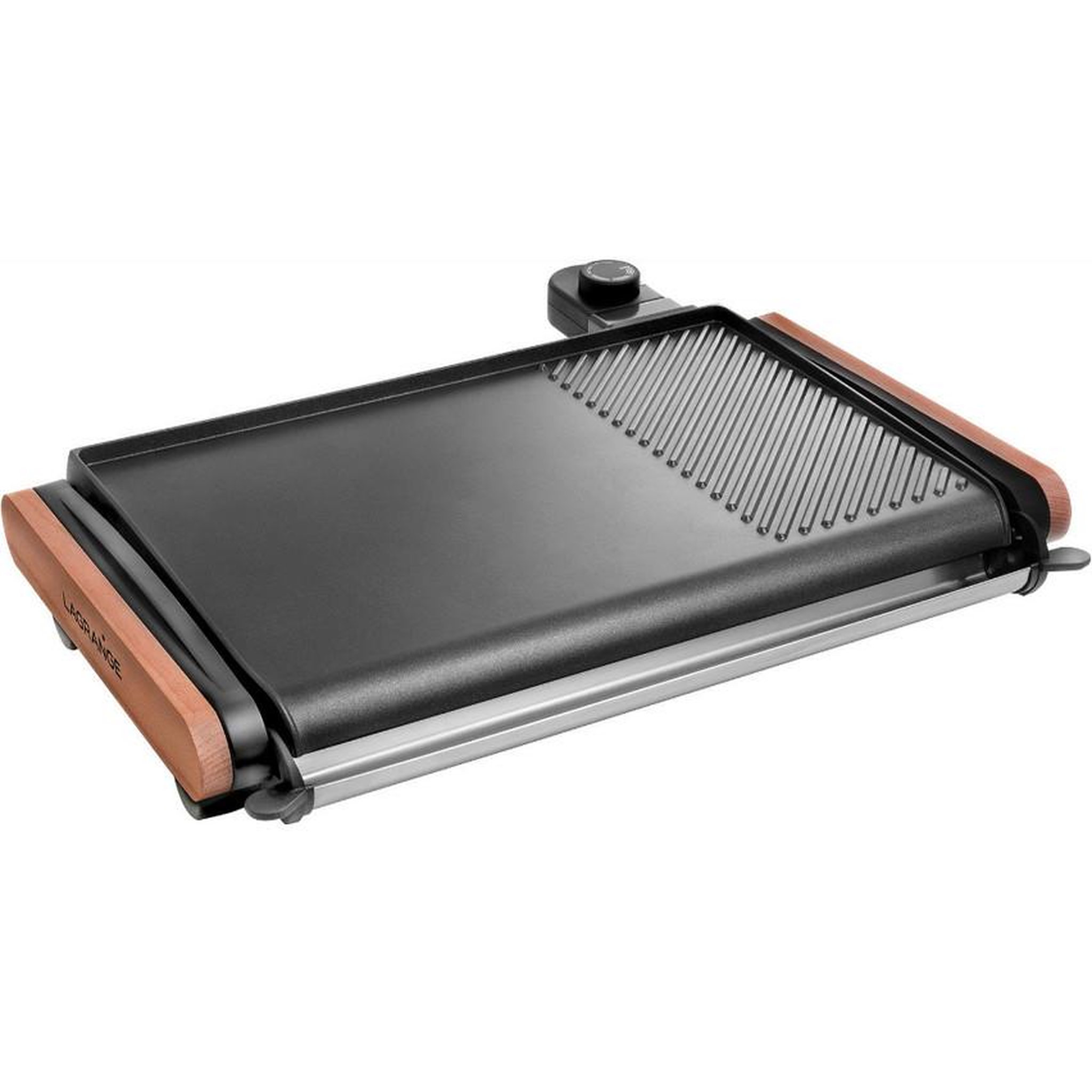 Voir la diapositive 3 : LAGRANGE Plancha gril électrique 2000w 43x28cm - 229011