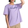 Voir la diapositive 1 : ELEMENT T shirt Mauve Femme Element Logo  s W