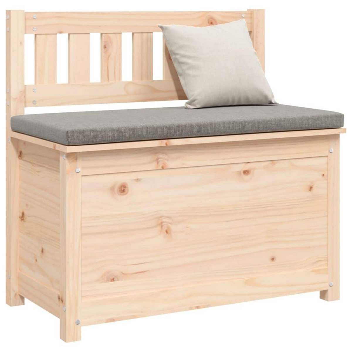 VIDAXL Banc 80x41x77 cm Bois de pin massif
