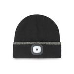 Black et Decker Bonnet Homme LIGHT avec LED. Coloris disponibles : Noir