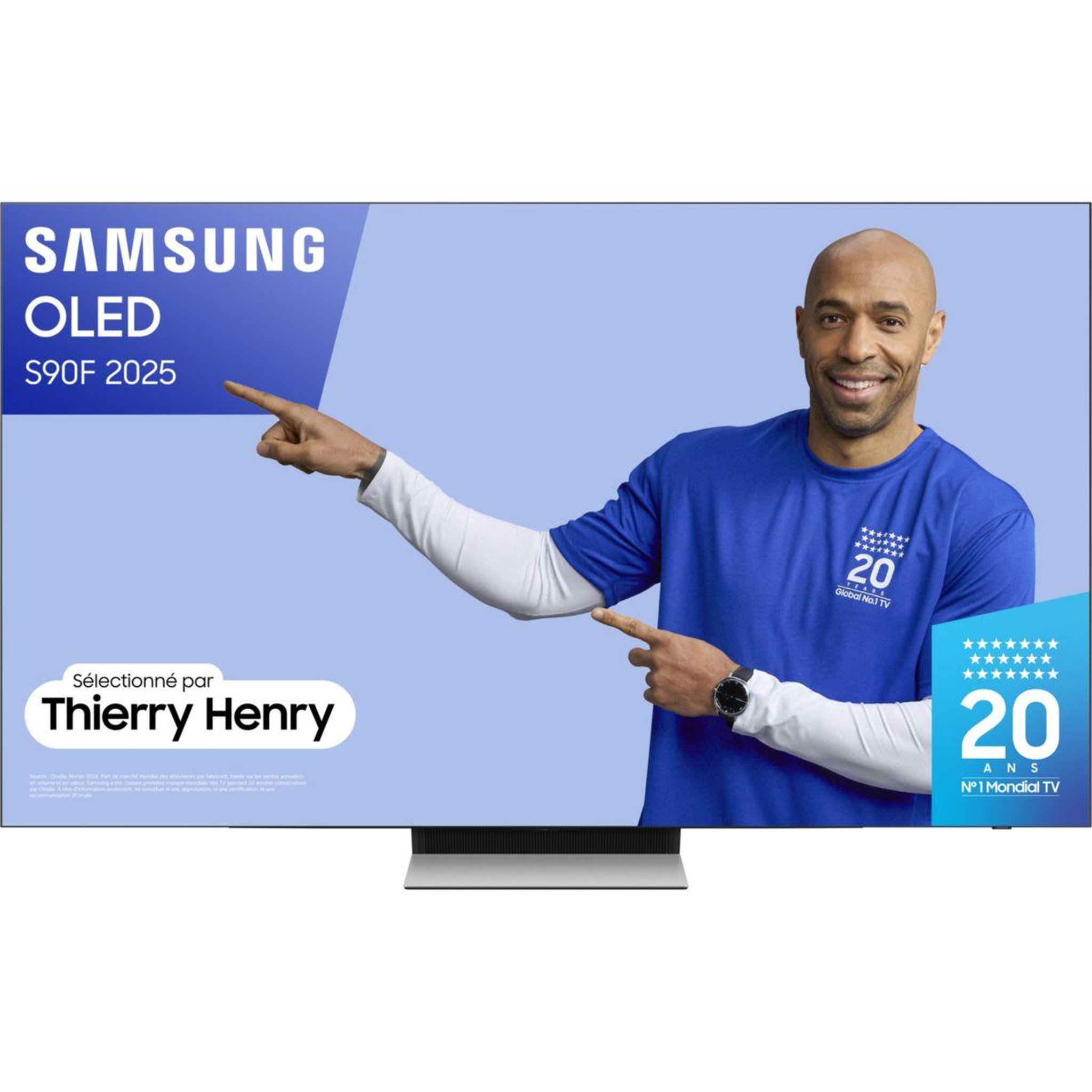 Samsung Tv oled tq83s90f 4k ai smart tv (2025) 83  (211 cm)
