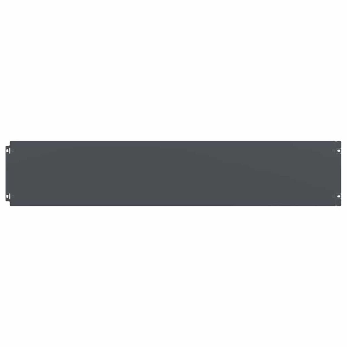 VIDAXL Bordures pelouse 10pcs anthracite 20x103cm acier lamine a froid