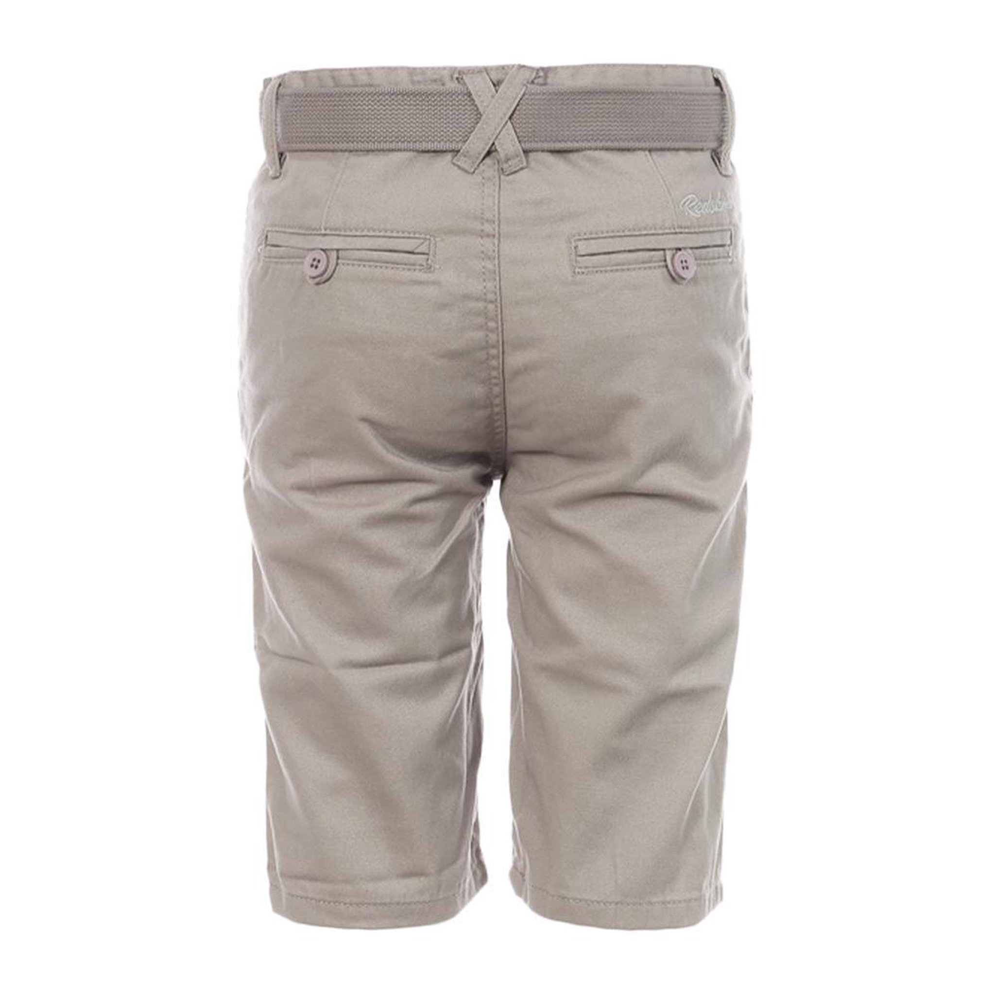 Voir la diapositive 2 : REDSKINS Short Gris Garçon Redskins Chino