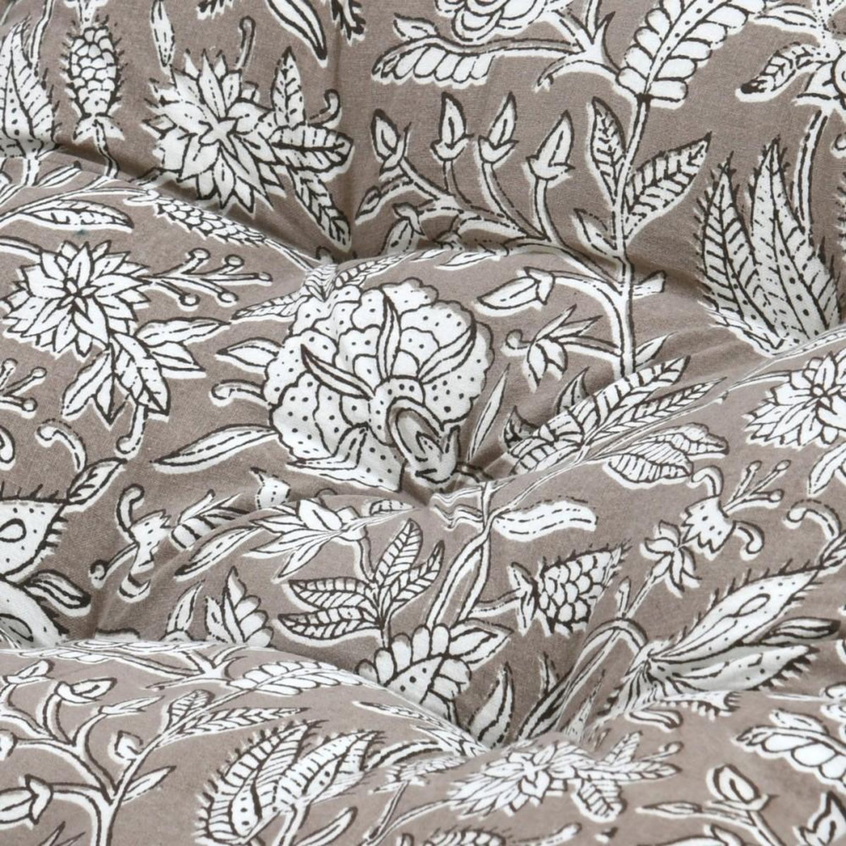 STOF Coussin de sol 45x45x10 cm BIBURY 100% coton