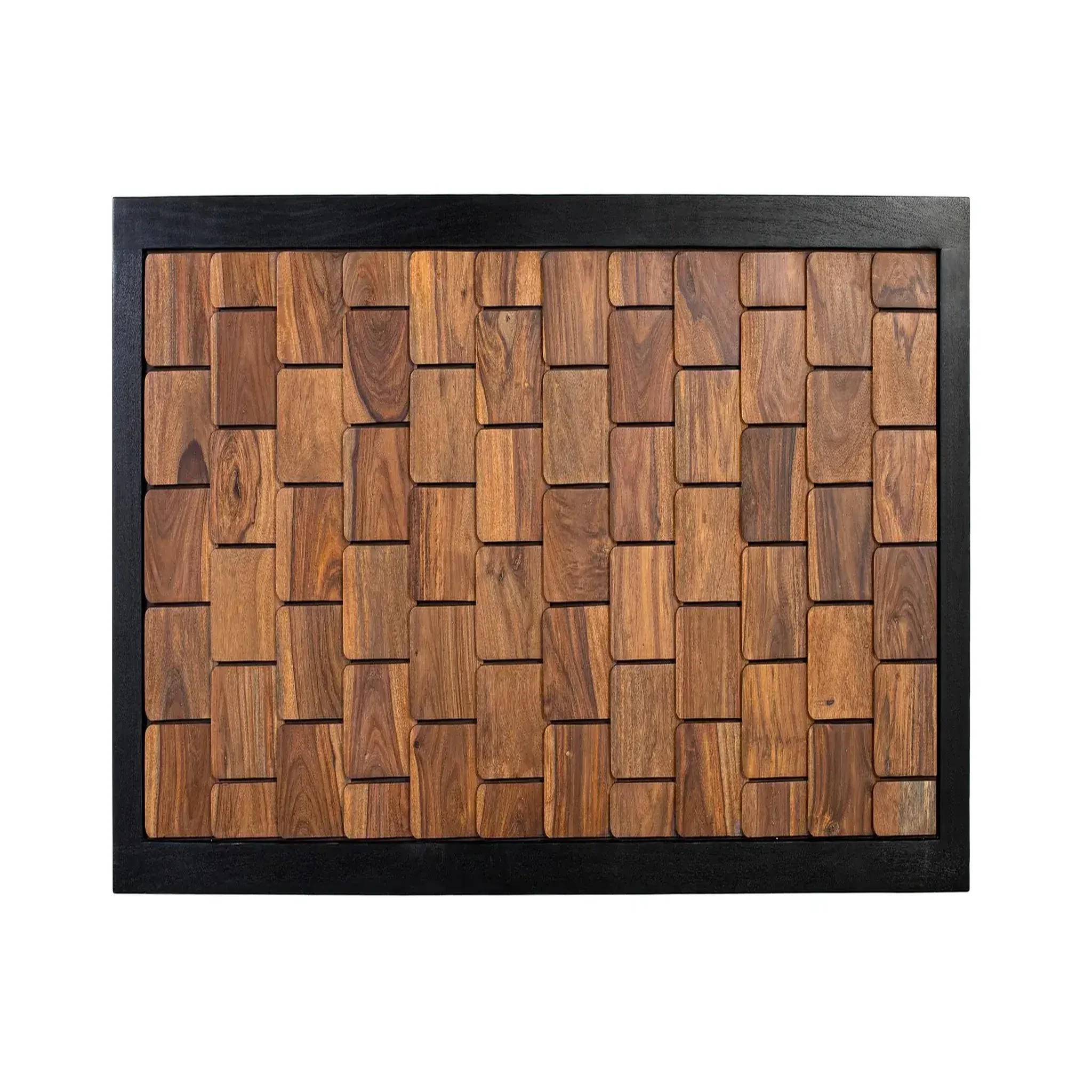 GINER Y COLOMER SL Tête de lit en bois de manguier et de palissandre 170 cm style contemporain