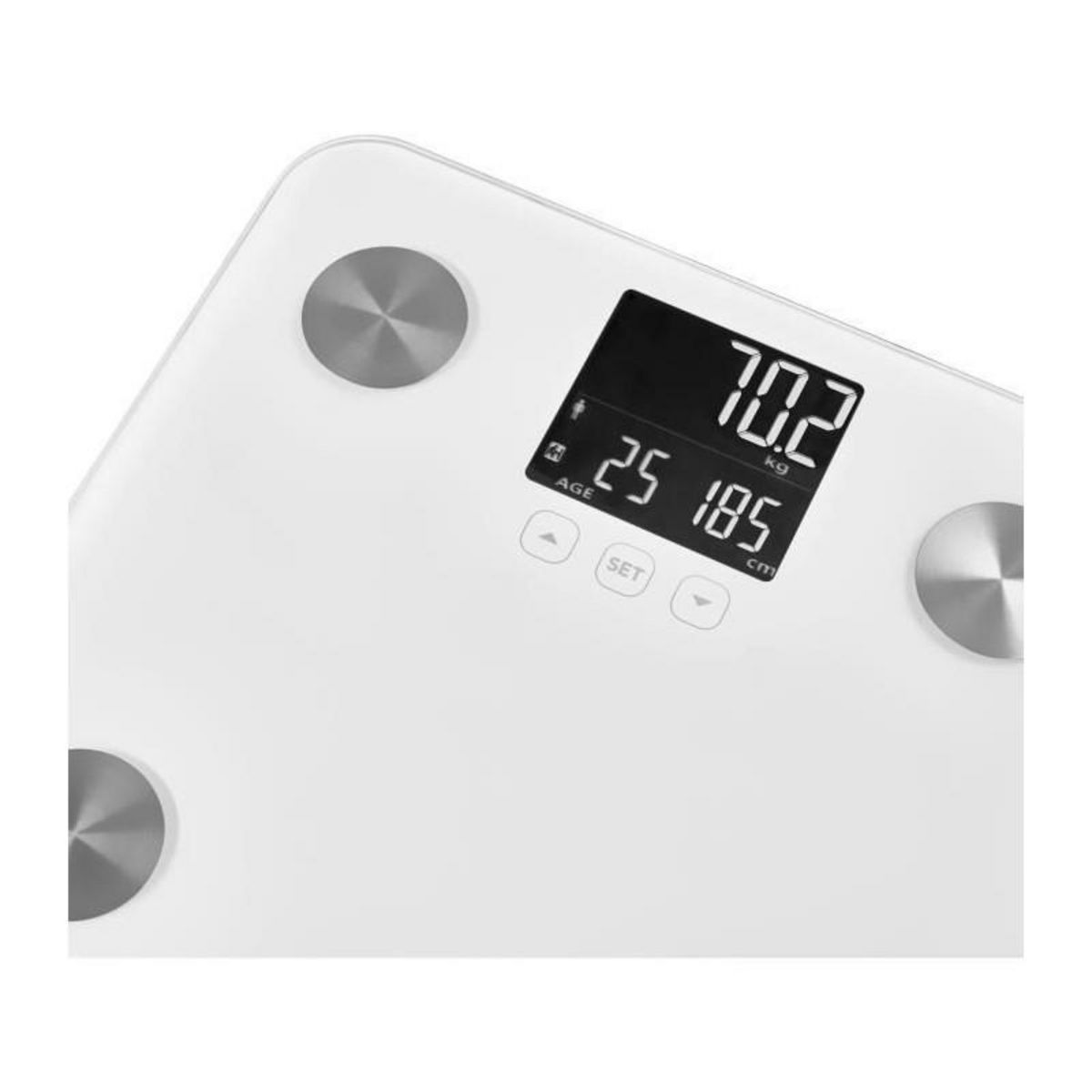 SENCO Balance pese-personne - SENCOR - SBS 6025WH - Ecran LCD - Blanc