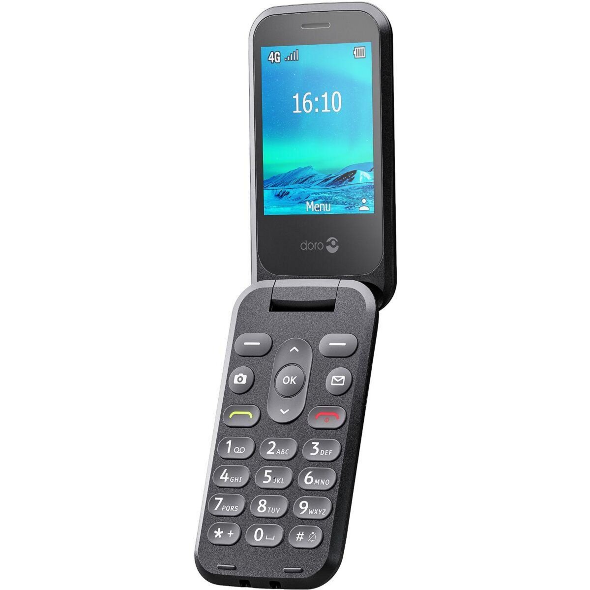 Doro Téléphone portable 2800 Noir / Noir pas cher 