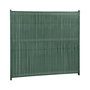 Voir la diapositive 1 : Jardiline Lanière occultante Ecovizio à tresser 48 mm - 100% recyclée pour panneau grillagé soudé + 100 clips - Vert forêt - Jardiline