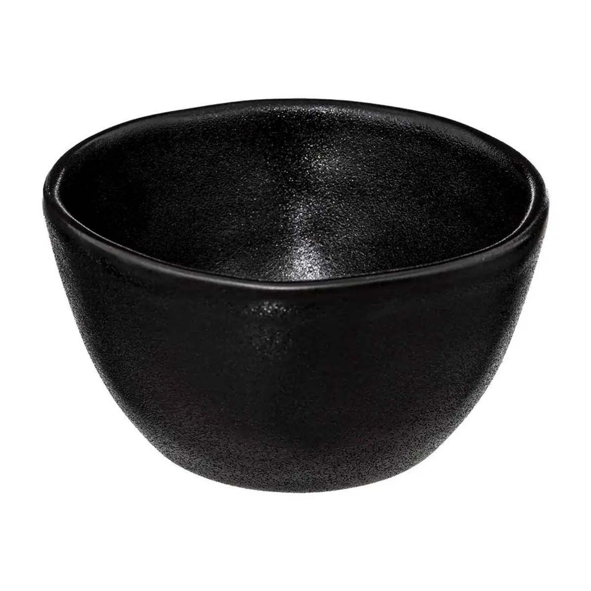 SECRET DE GOURMET Coupelle Ronde en Grès  Ysée  10cm Noir