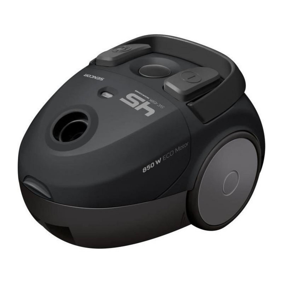 SENCO Aspirateur traîneau avec sac - SENCOR - SVC 45BK-EUE3 - Moteur ECO 850 W - 79 dBA - 1,5 L - Noir