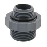 CENTRALE BRICO Mamelon réduit PVC - 1  Mâle X 3/4  Mâle