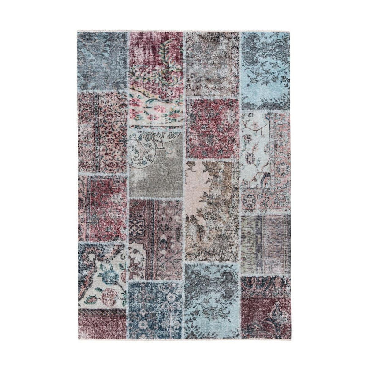 Paris Prix Tapis Tissé à la Main à Poils Plats  Toska II  Rouge
