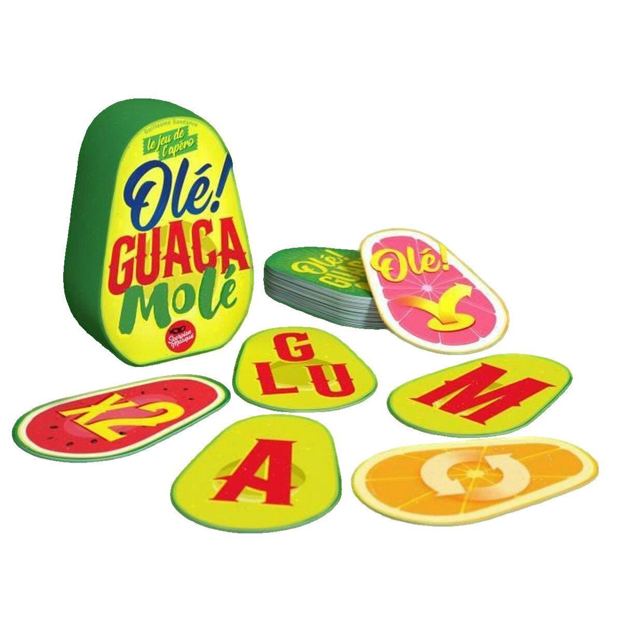 Voir la diapositive 3 : Blackrock Editions Jeu d apero Ole Guacamole