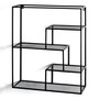 Voir la diapositive 1 : Paris Prix Étagère Murale 3 Niveaux  Inaya  60cm Noir