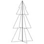 VIDAXL Arbre de Noël cone 300 LED d'interieur/d'exterieur 120x220 cm