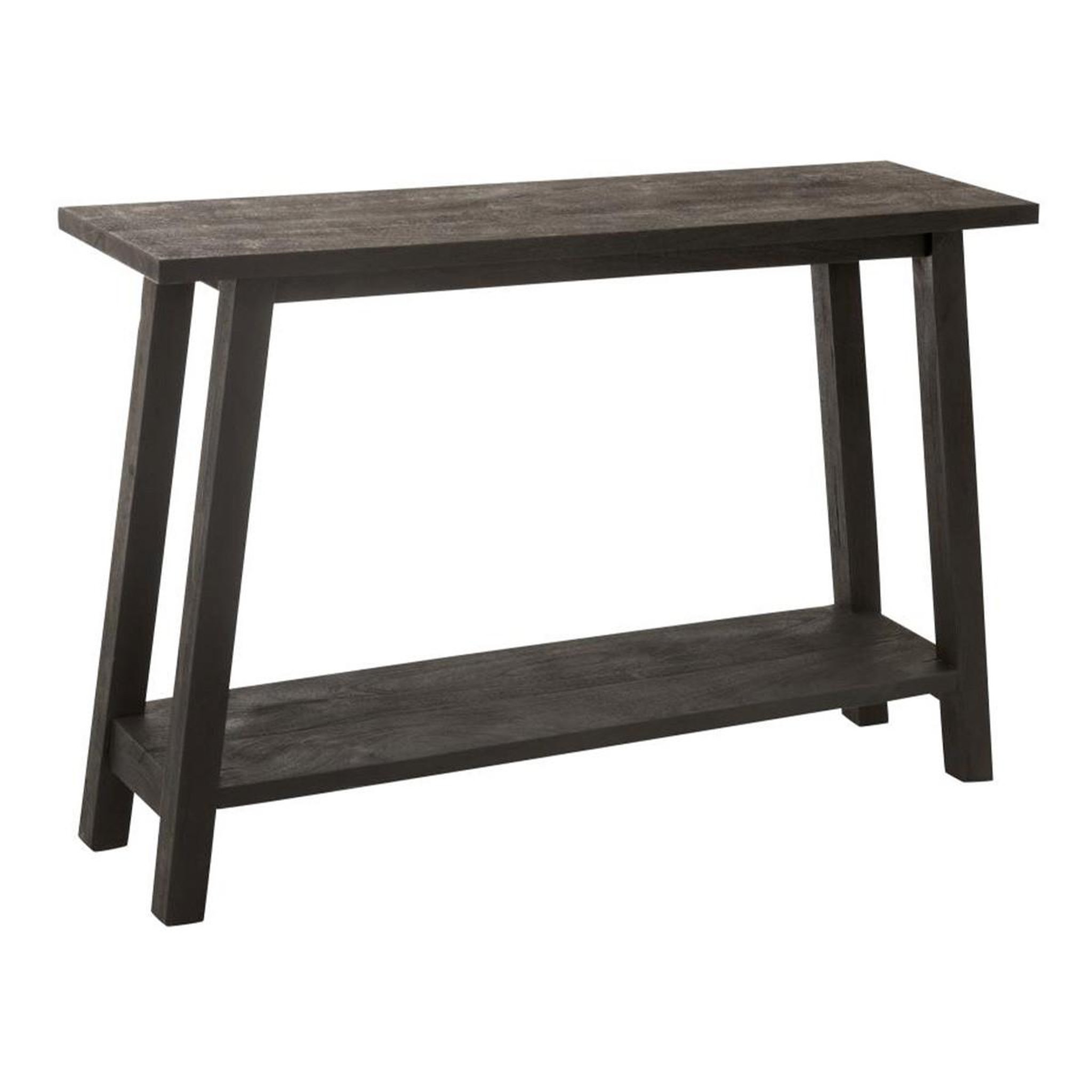 J-LINE Console en bois de manguier  matilda  120cm noir