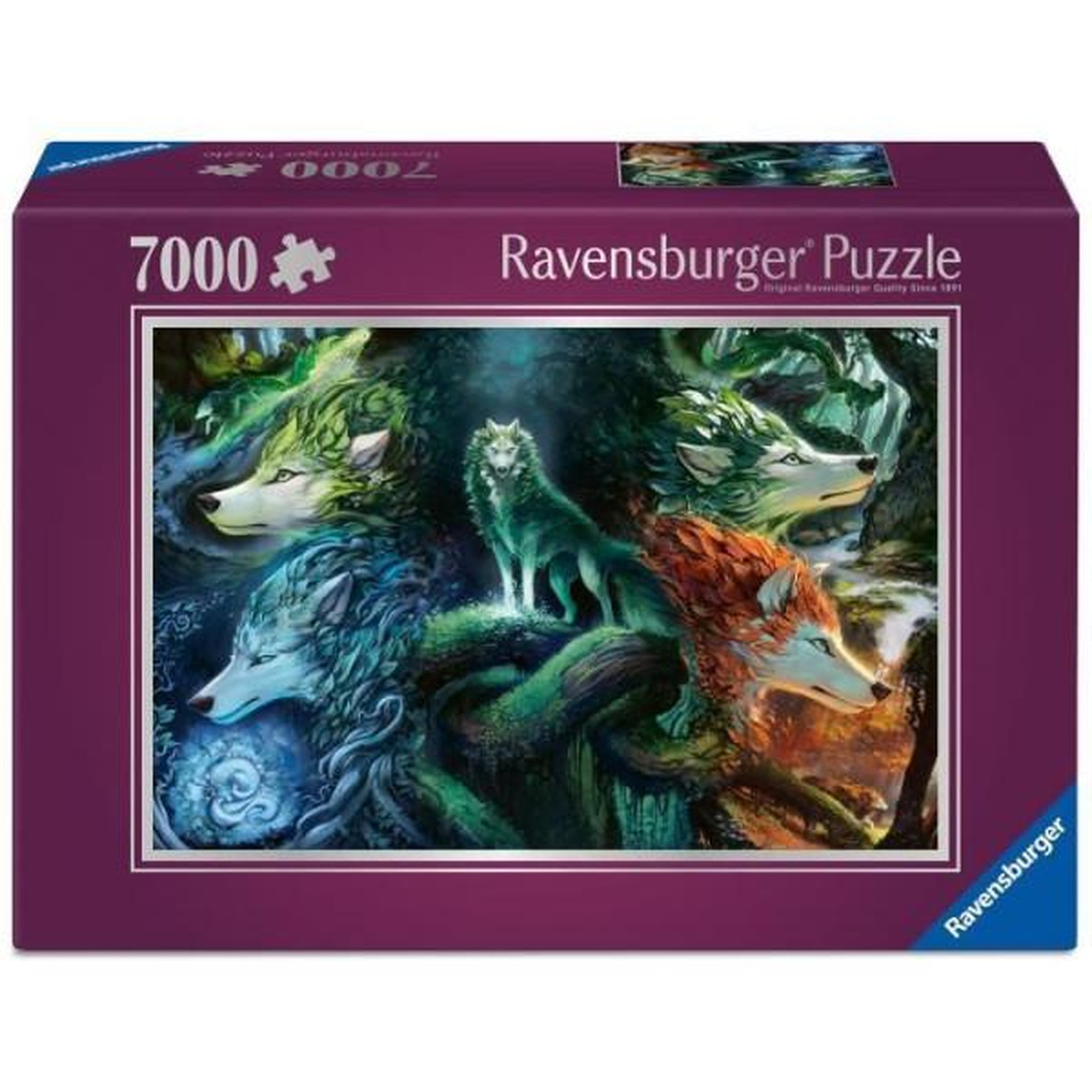 RAVENSBURGER Puzzle 7000 p - titre non définitif (loup)