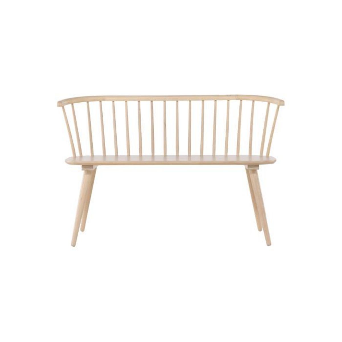 Paris Prix Banc Design en Bois  Bobby  120cm Naturel