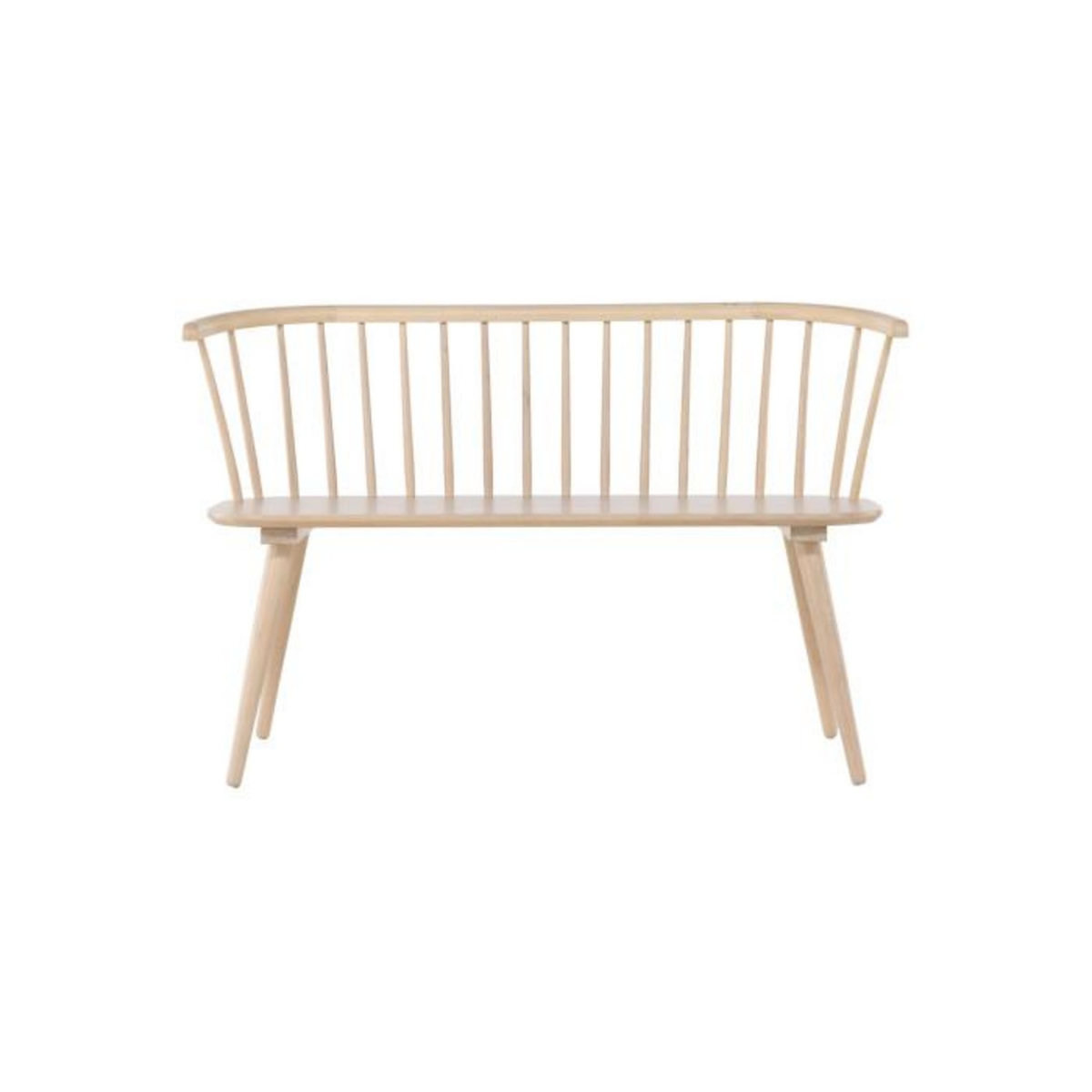 Paris Prix Banc Design en Bois  Bobby  120cm Naturel