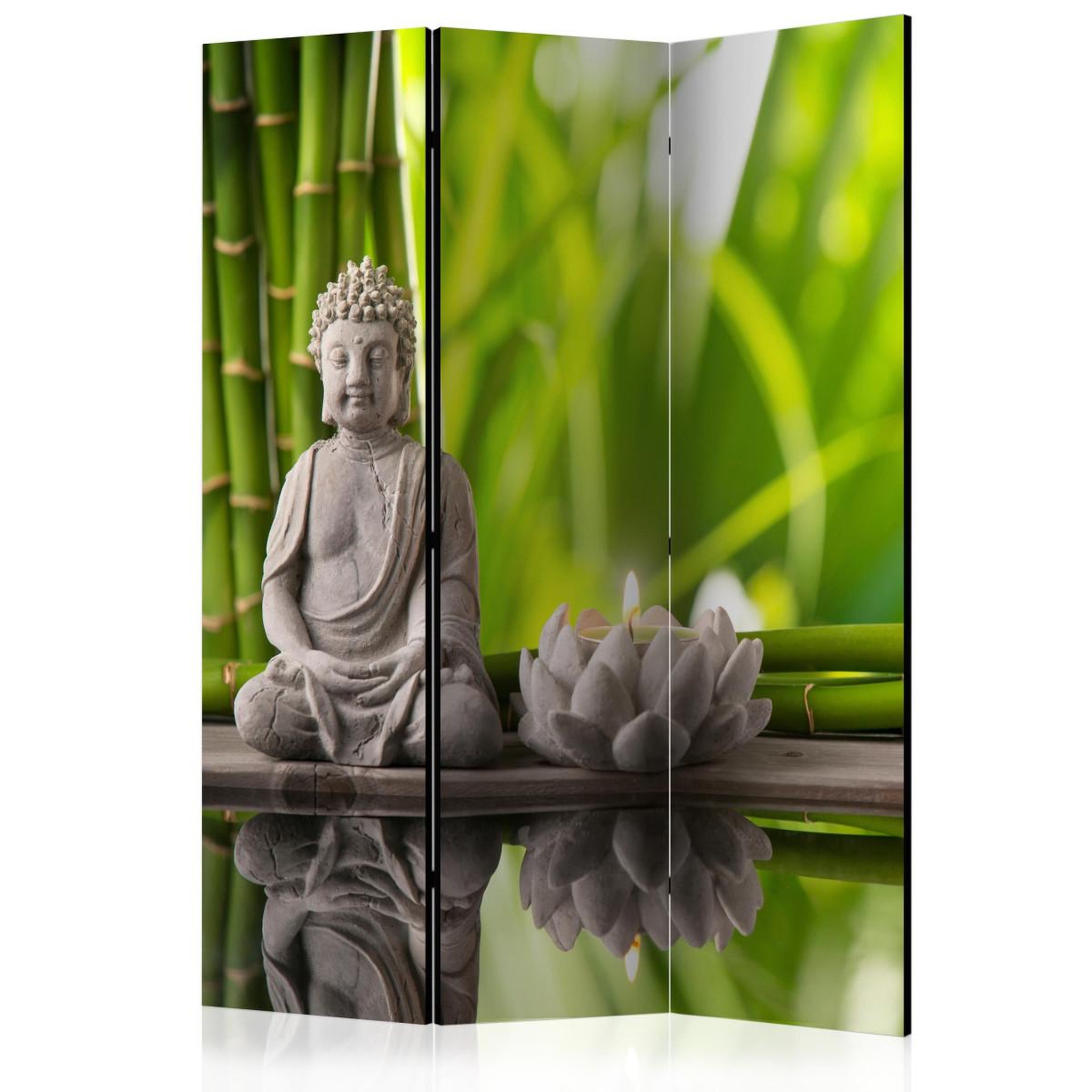 Paris Prix Paravent 3 volets  meditation  135x172cm