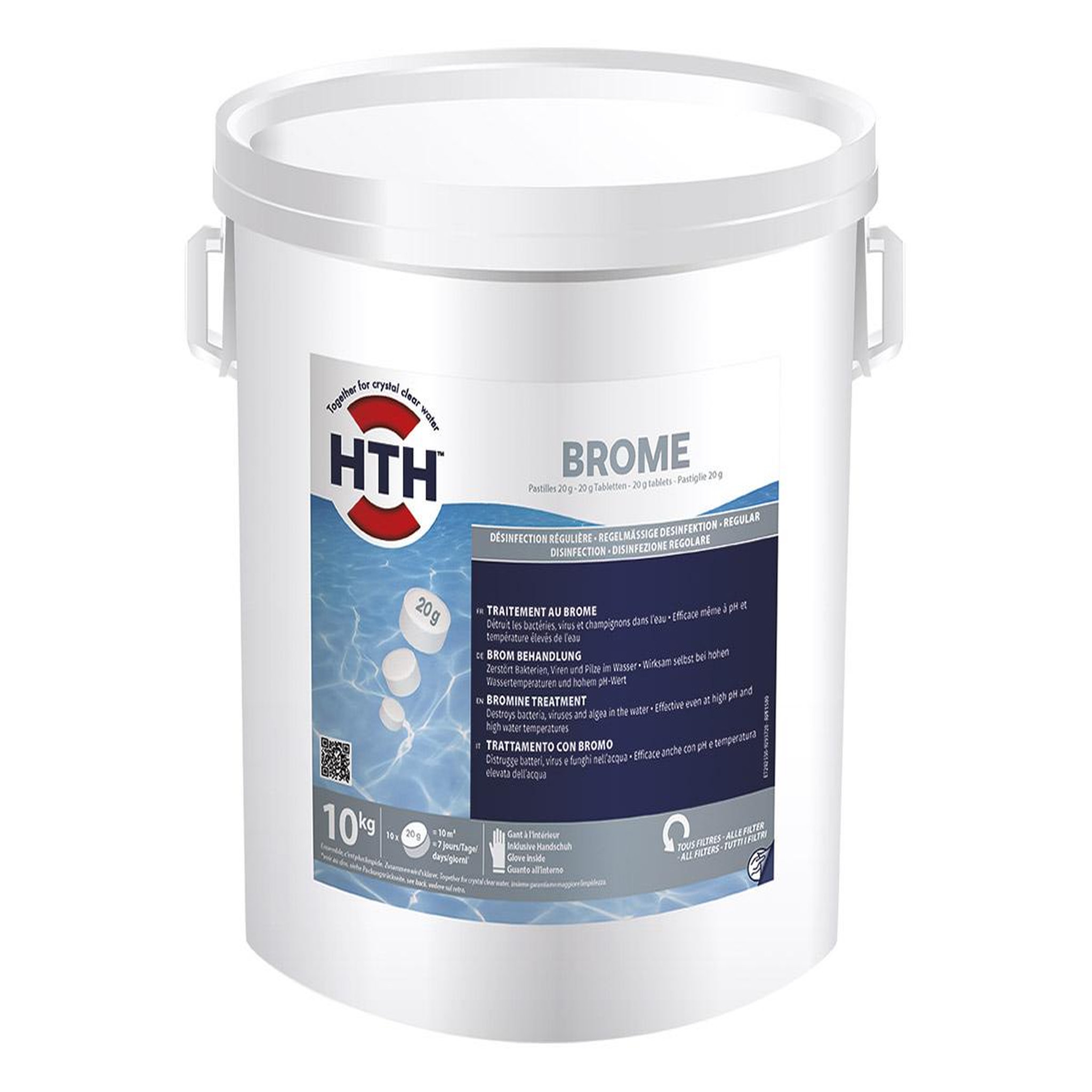 HTH Brome pastille 10 kg - HTH
