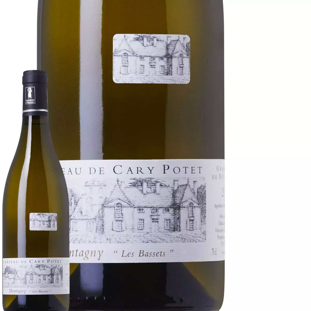 Les Bassets Château De Cary Potet Montagny Blanc 2017