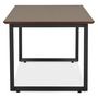 Voir la diapositive 3 : Paris Prix Bureau Design  Ribaila  180cm Noyer & Noir