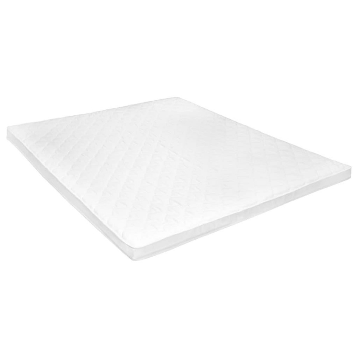 VIDAXL Sur-matelas 180 x 200 cm Mousse froide Profil d'œuf 6 cm