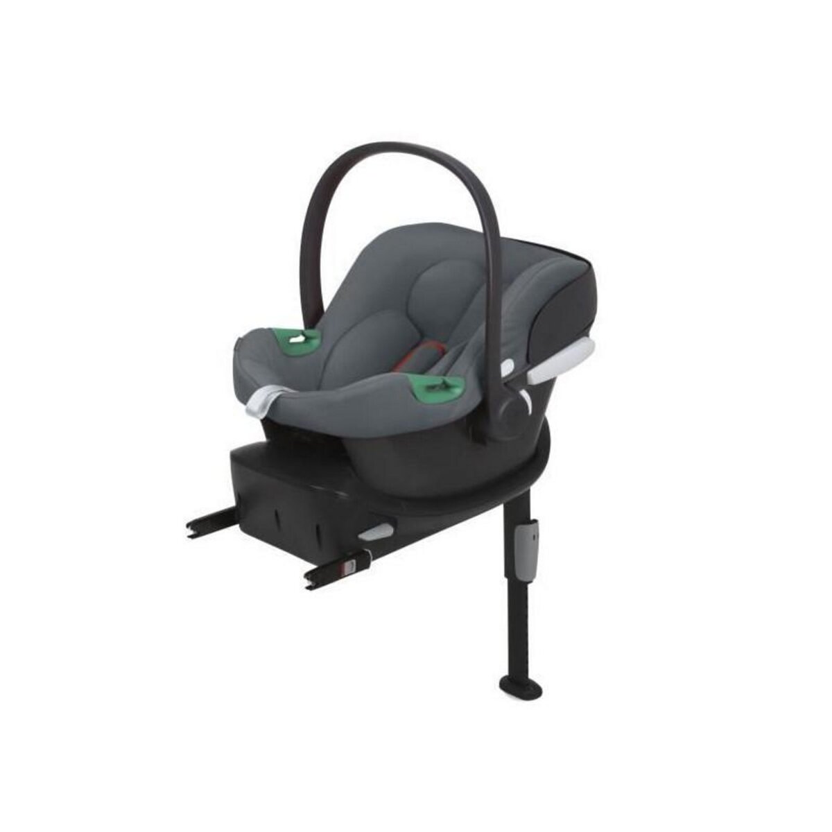 CYBEX Siege auto Aton B2 I-Size - Base One incluse - Groupe 0+ - Gris acier
