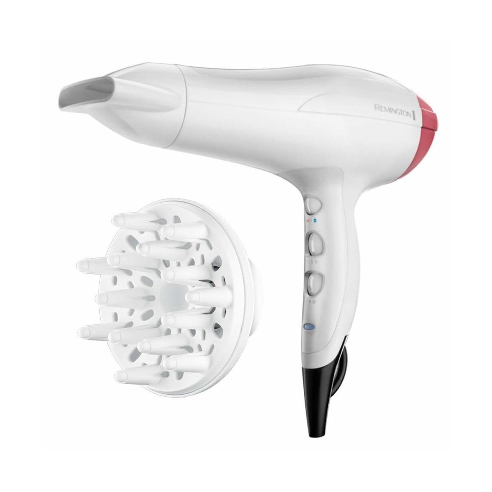 Voir la diapositive 2 : REMINGTON Sèche-cheveux professionnel remington d5226 pro air turbo 2400 w blanc