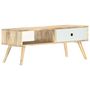 Voir la diapositive 1 : VIDAXL Table basse 90x50x40 cm Bois de manguier massif