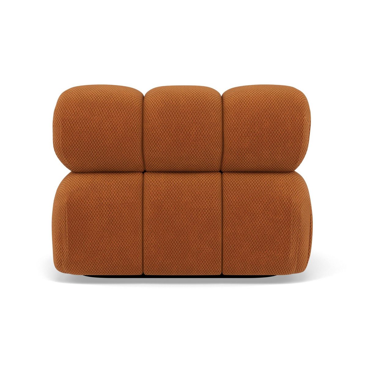 LISA DESIGN Ruby - module d'assise gauche en velours texturé