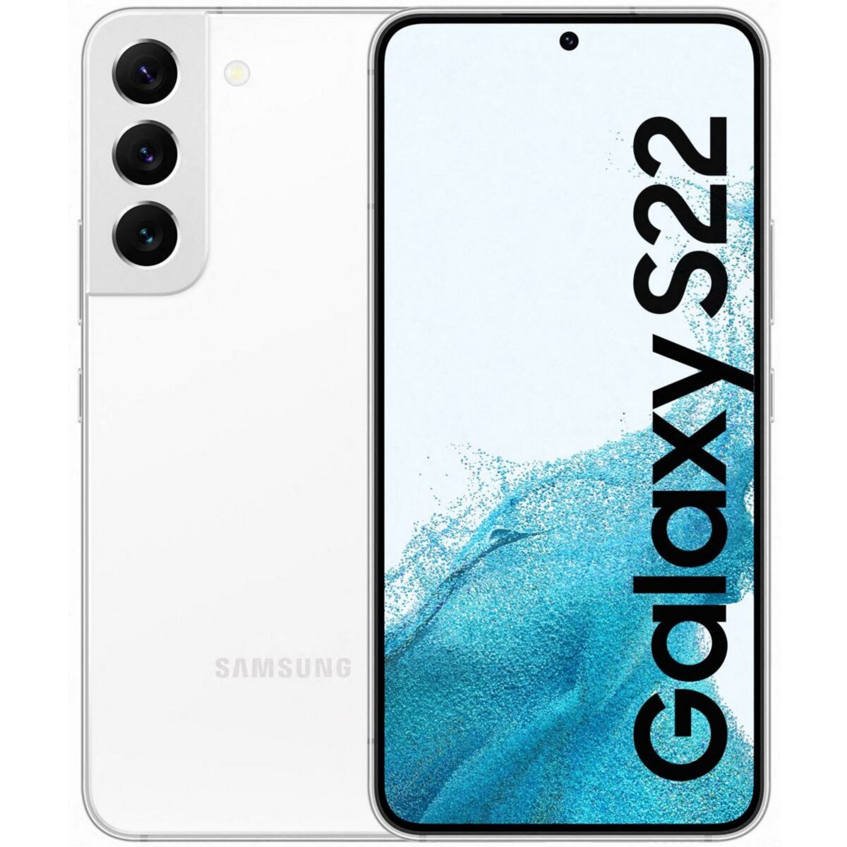 Samsung Smartphone Galaxy S22 Blanc 128Go 5G