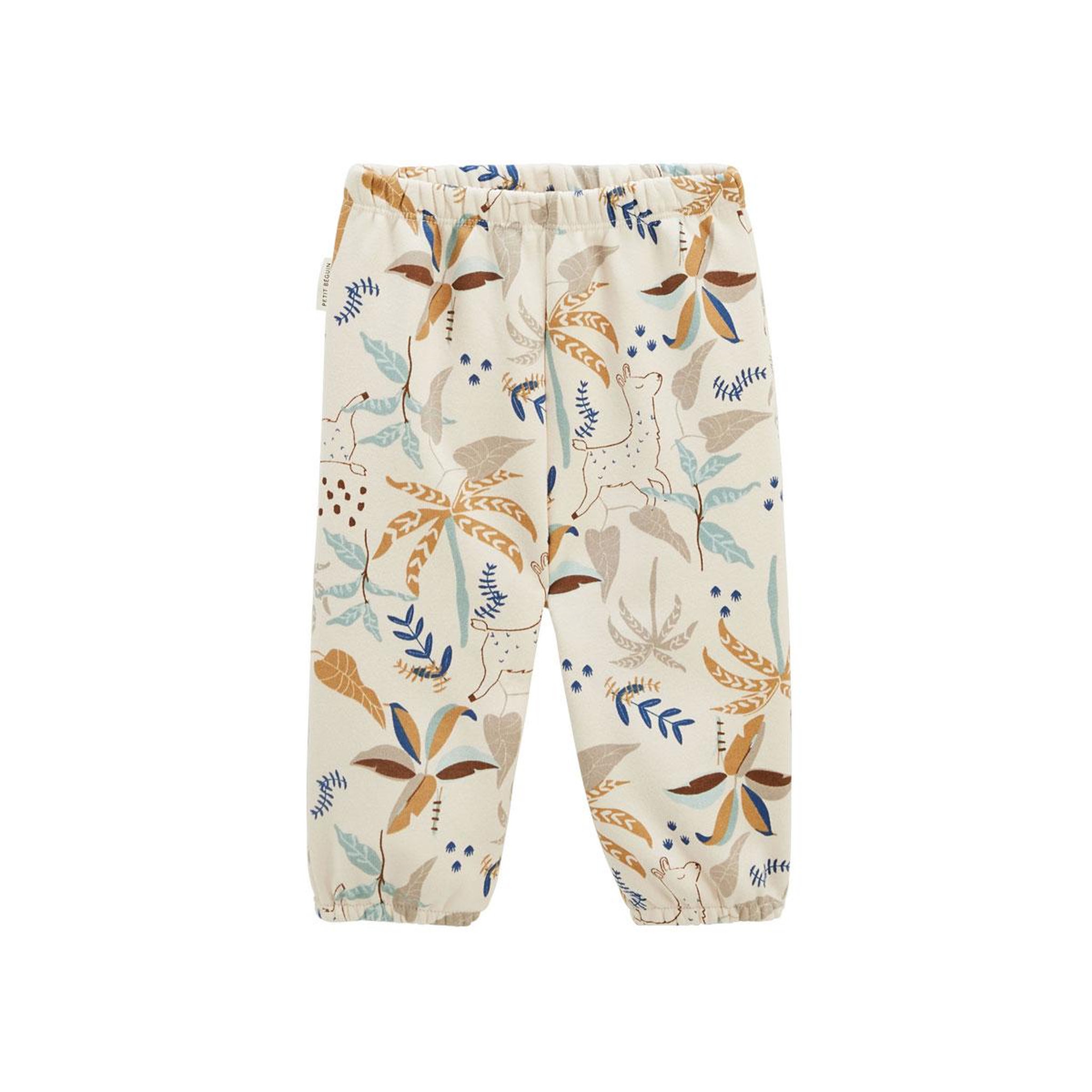 Voir la diapositive 3 : Petit Béguin Ensemble bébé sweat-shirt en sherpa et pantalon en molleton Lamascotte