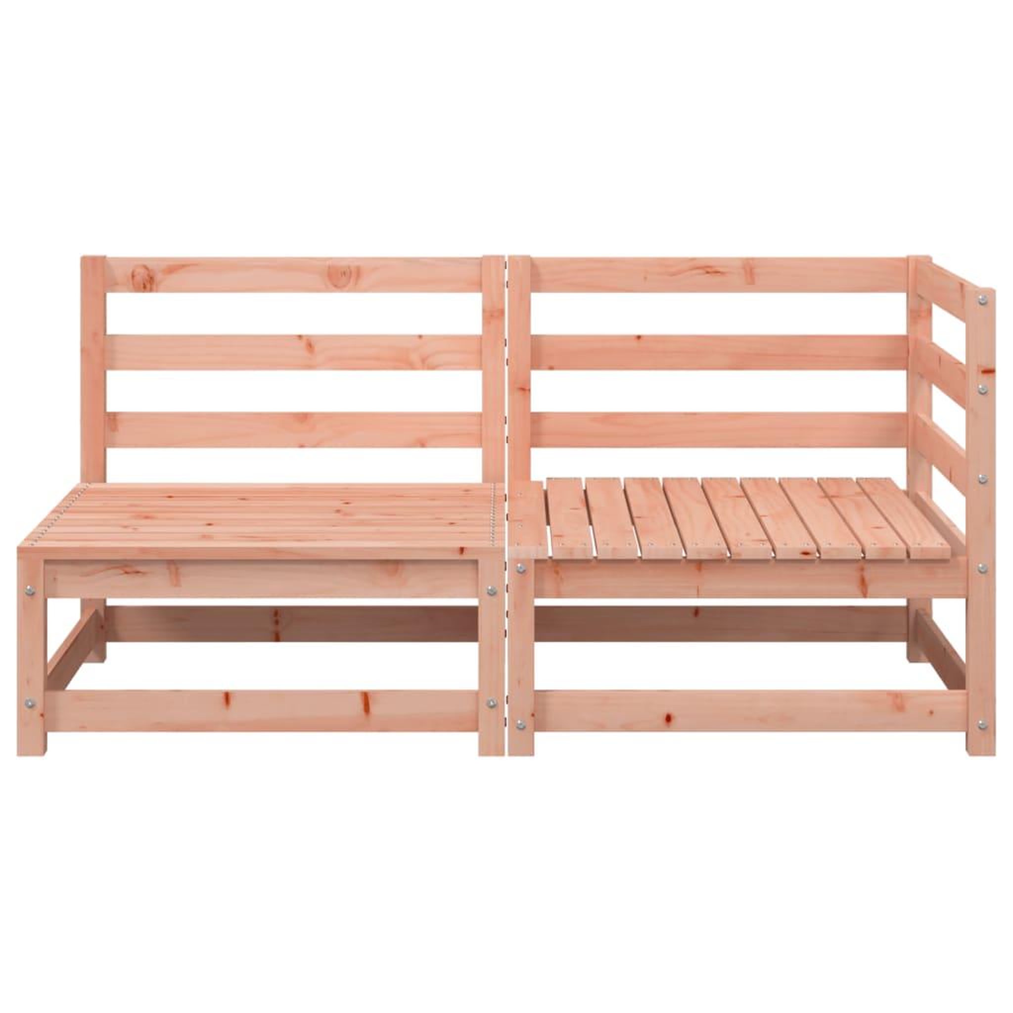 Voir la diapositive 4 : VIDAXL Canape de jardin 2 places bois massif de douglas
