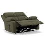 Voir la diapositive 4 : BEST MOBILIER Armand - canapé 2 places relax électrique en velours côtelé