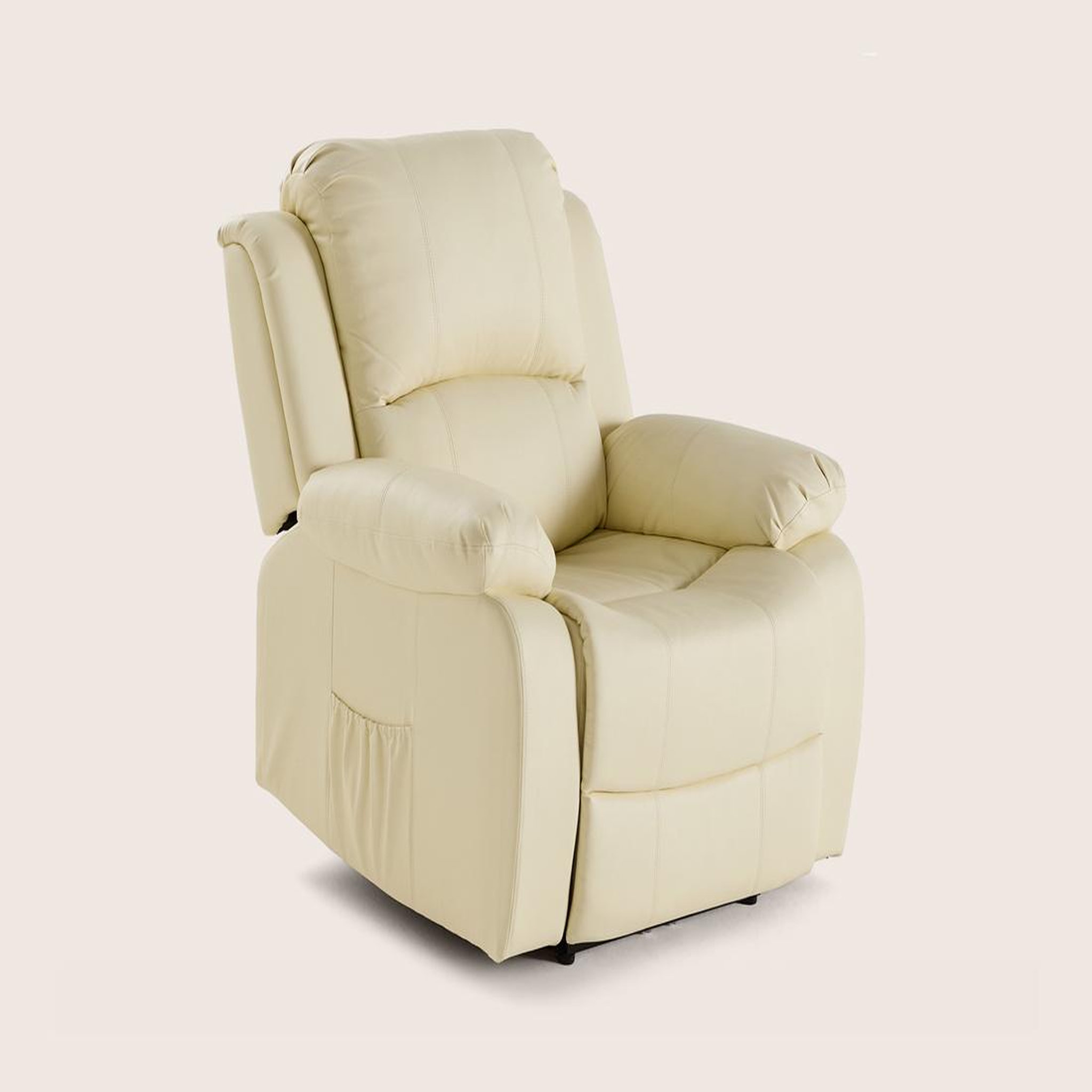 Voir la diapositive 4 : BEST MOBILIER Armand - fauteuil relax électrique en simili
