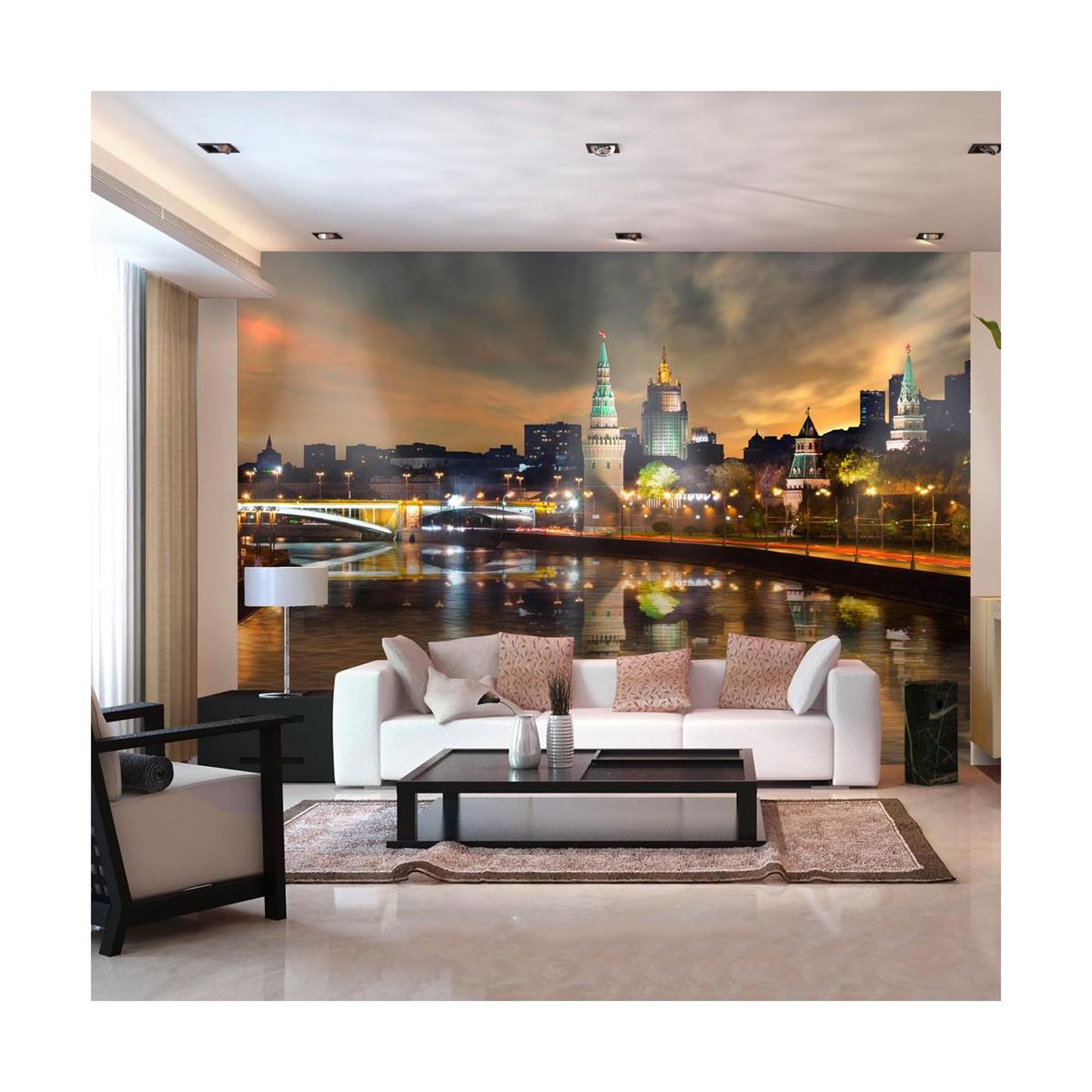 Voir la diapositive 1 : Paris Prix Papier Peint  Cloudy Evening
