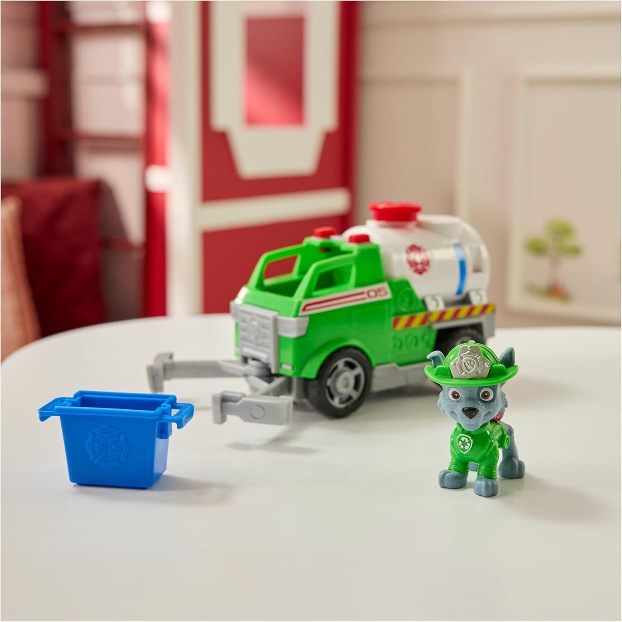 Voir la diapositive 6 : SPIN MASTER Paw Patrol Fire Rescue - Rocky avec camion-citerne