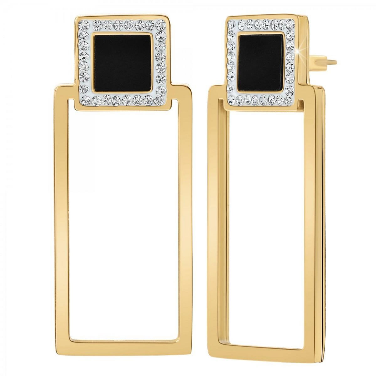 SC BOHEME Boucles d'oreilles SC Bohème ornées de Cristaux scintillants