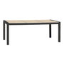 Voir la diapositive 1 : Paris Prix Table de Jardin en Céramique  Venise  195cm Gris Anthracite