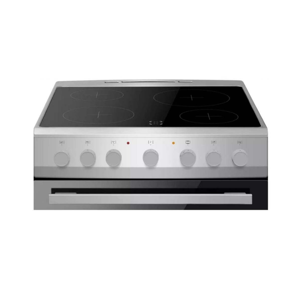 Fagor Cuisinière vitrocéramique 62l 4 feux silver - FACV3004S