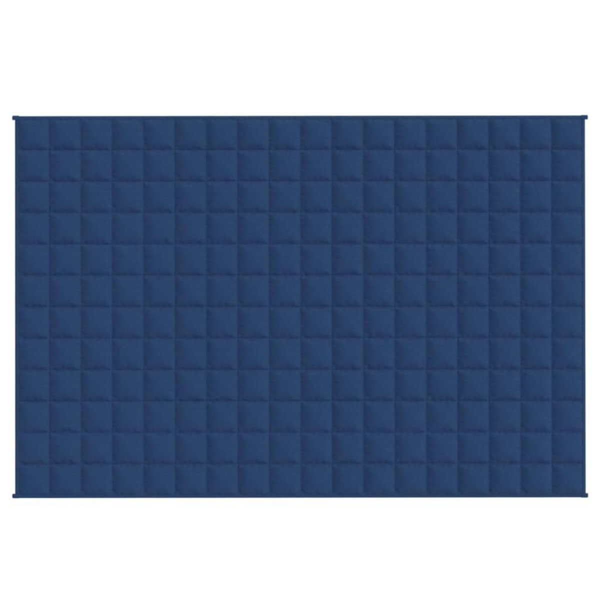 VIDAXL Couverture lestee Bleu 120x180 cm 9 kg Tissu