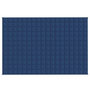 Voir la diapositive 3 : VIDAXL Couverture lestee Bleu 120x180 cm 9 kg Tissu