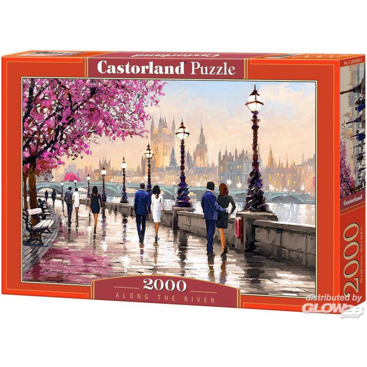 Castorland Puzzle 2000 pièces : Le long de la rivière