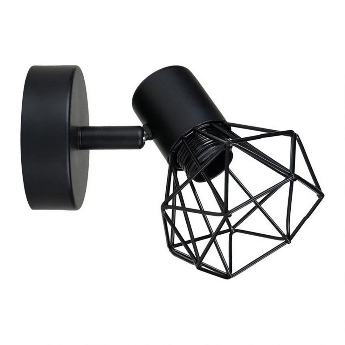 OSTARIA Applique spot orientable Diamont noir