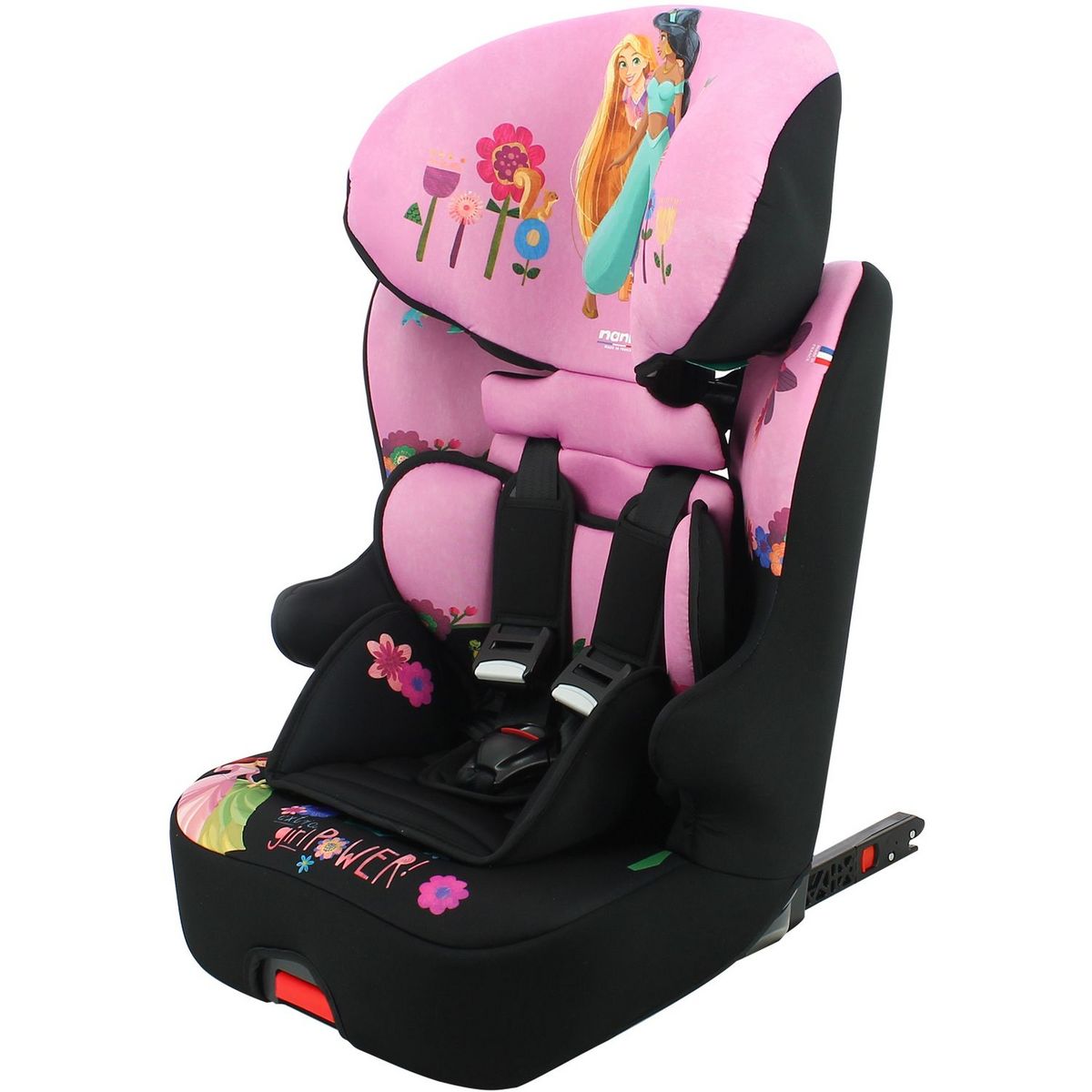 NANIA Siège auto fixations isofix RACE I FIX 76-140 cm R129 i-Size Disney