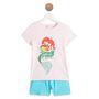 Voir la diapositive 1 : INEXTENSO Pyjashort Ariel fille