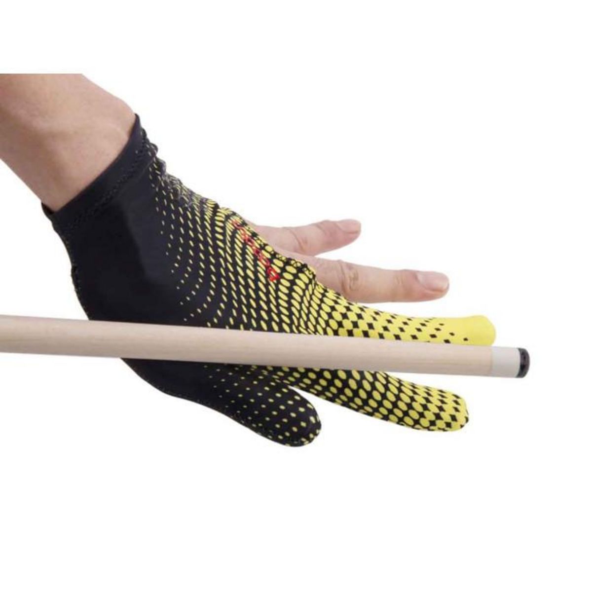 Paris Prix Gant de Billard Unisexe en Lycra  Polma  20cm Jaune